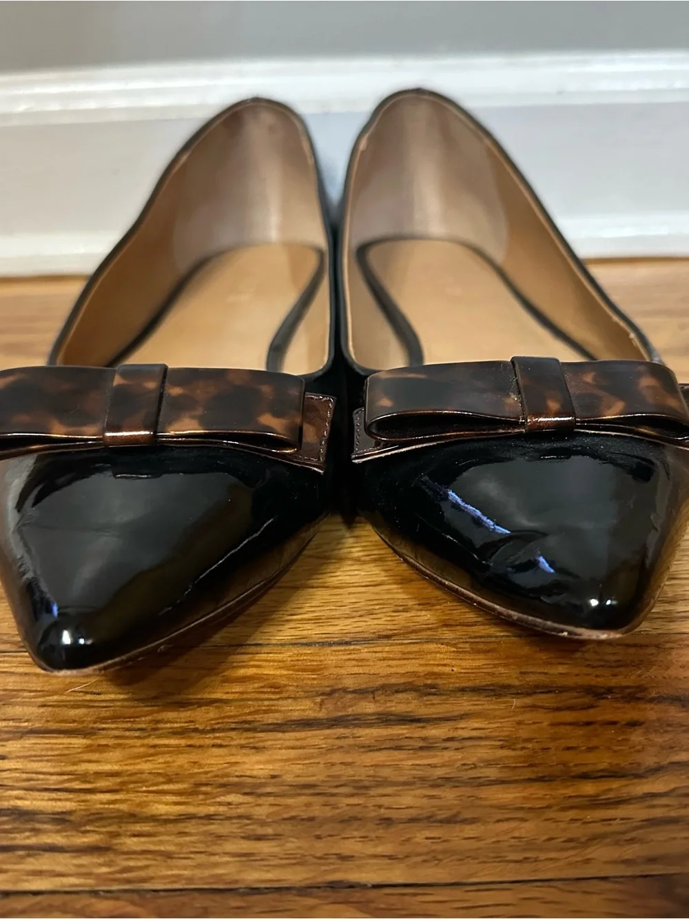 J. CREW. Women’s. Size 10. Patent Leather Flats.